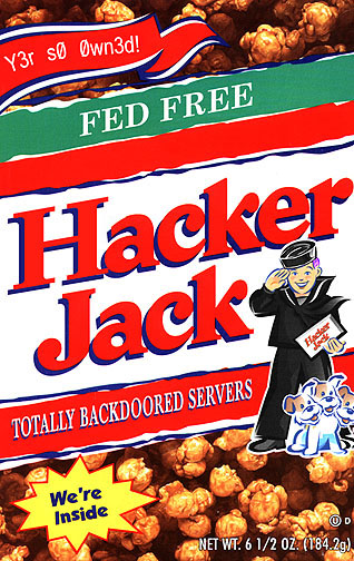 Hacker Jacks - Not Just For Breakfast Anymore.